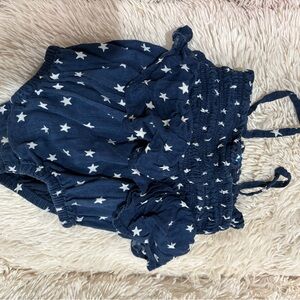 Old Navy Navy Blue Star Bodysuit